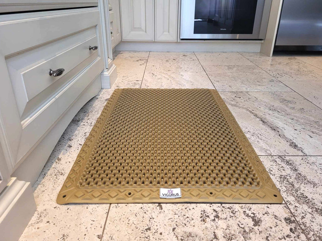 SP1KE™ Mat (Large) – Stand Strong, Stay Energized. Fight fatigue, improve circulation, and keep your whole body activated while you stand.