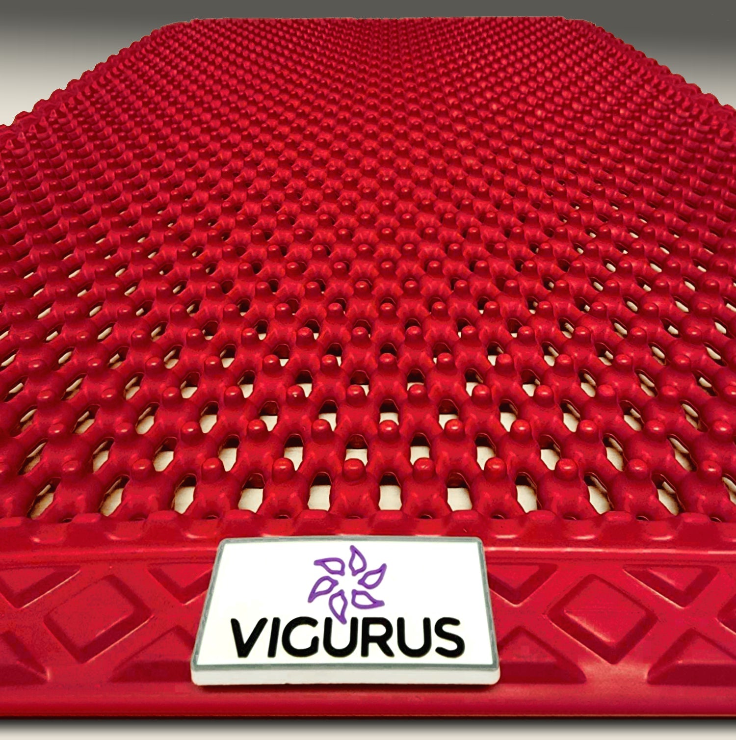 SP1KE™ Firm Red Acupressure Mat – Targeted therapy without the risk