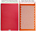 SP1KE™ Firm Red Acupressure Mat – Targeted therapy without the risk
